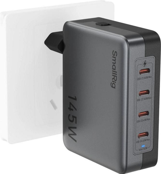 Produktbild SmallRig 145W 4-Port PD Power Adapter (EU Standard) 4748 (145 W)