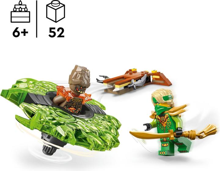 Produktbild LEGO Lloyd vs. Elementarmonster-Spinner (71850)