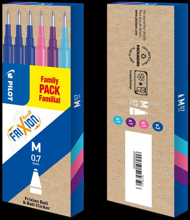 Image du produit Pilot Recharge FriXion (Recharger, Multicolore, 0.35 mm)