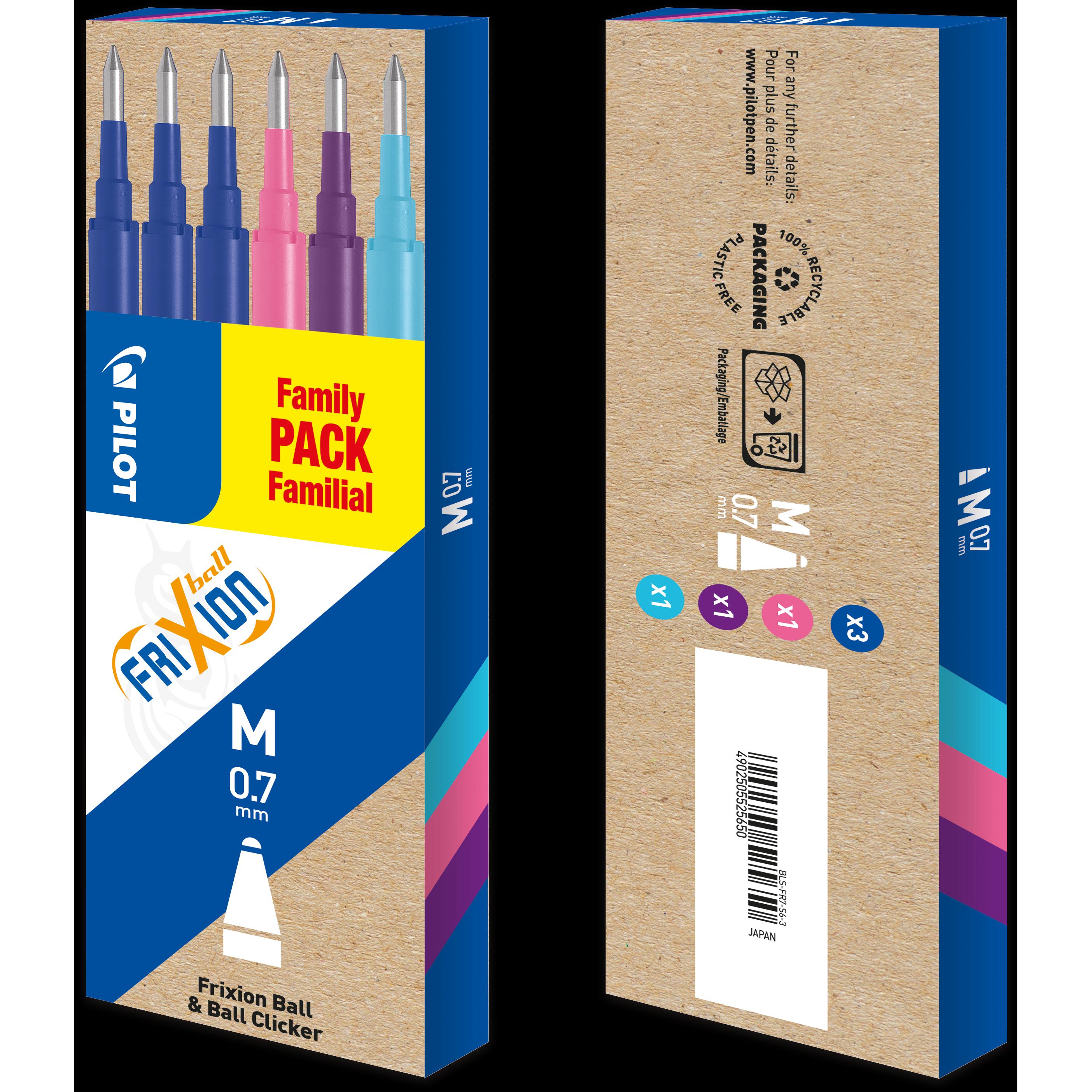 Thumbnail - Pilot, Ersatzpatrone, FriXion Refill (Ersatzmine, Mehrfarbig, 0.35 mm)