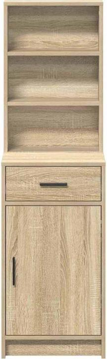 Actual product image vidaXL Tall unit Sonoma oak 40x41x135 cm wood-based material
