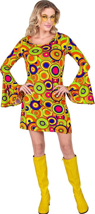 Immagine prodotto Widmann THE 70s GROOVY STYLE - yellow circles (Kleid), S (S)
