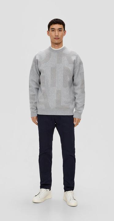 Actual product image s.Oliver Strickpullover mit Intarsienmuster (S)