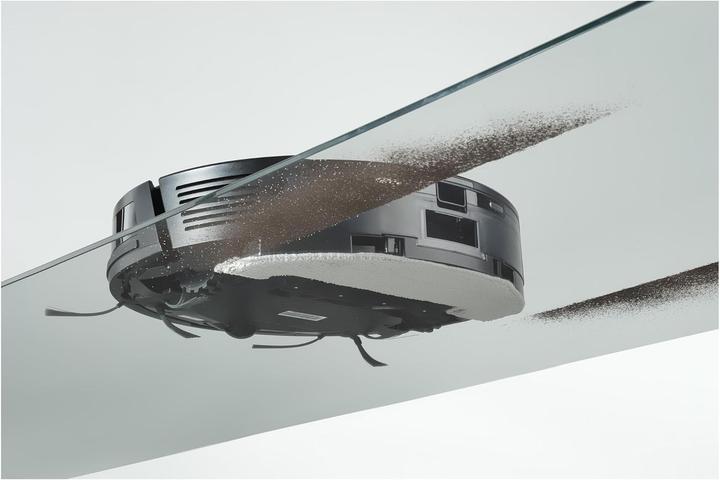 Produktbild Sencor SRV 6450BK schwarz / Roboterstaubsauger / Saugen Wischen / 26W / 60dB / 2600 mAh (3000 Pa, Wischtuch)