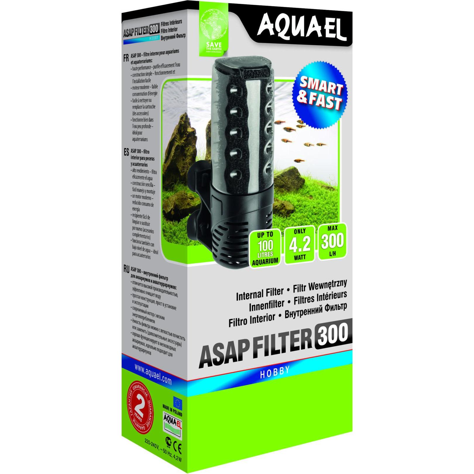 Comparer les prix de Aquael Filtre Intérieur Asap-300