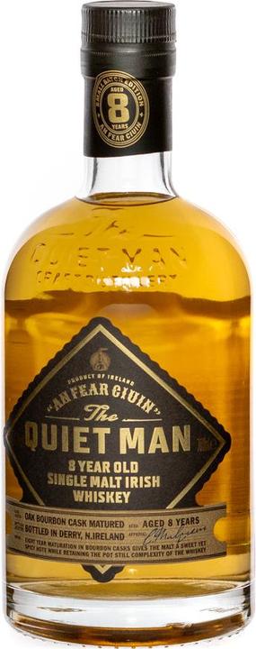 Actual product image The Quiet Man Quiet Man AN FEAR CIUIN 8 Year Old Single Malt Irish Whiskey 40% Vol. 0,7l (Irish whiskey)