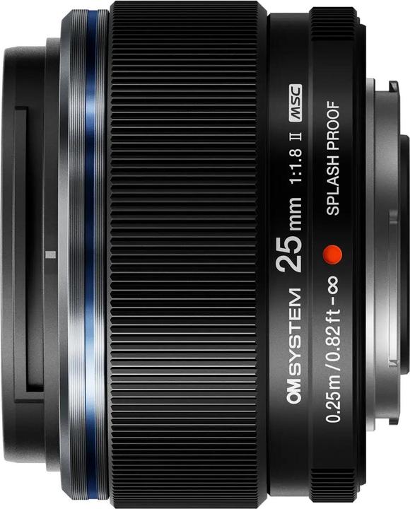 Produktbild OM System M.Zuiko Digital 25mm F1.8 II (Olympus OM, Micro Four Thirds)
