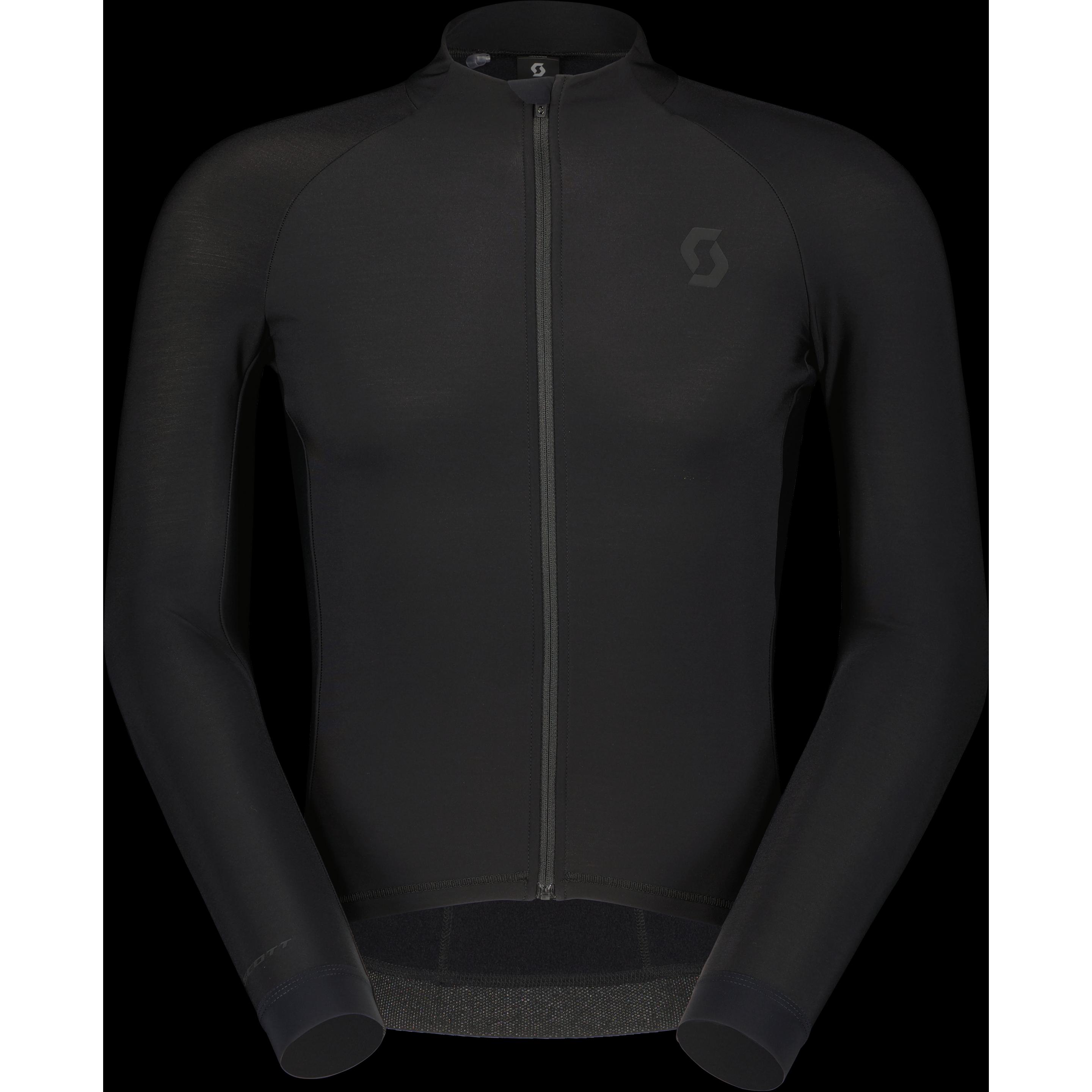 Scott Sports, Herren, Velotrikot, RC Pro Warm L/S Jersey (L), Schwarz, L