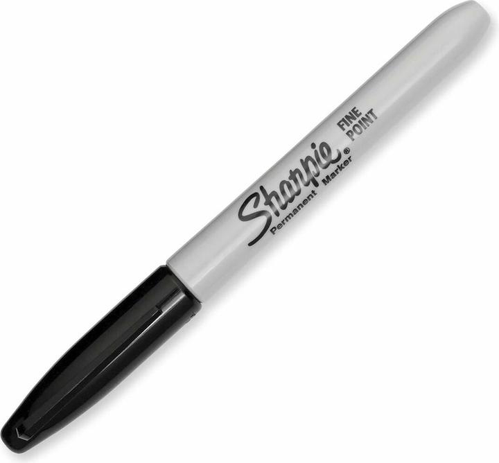 Actual product image Sharpie Permanent brand (Black, Grey, 0.90 mm, 24 x)