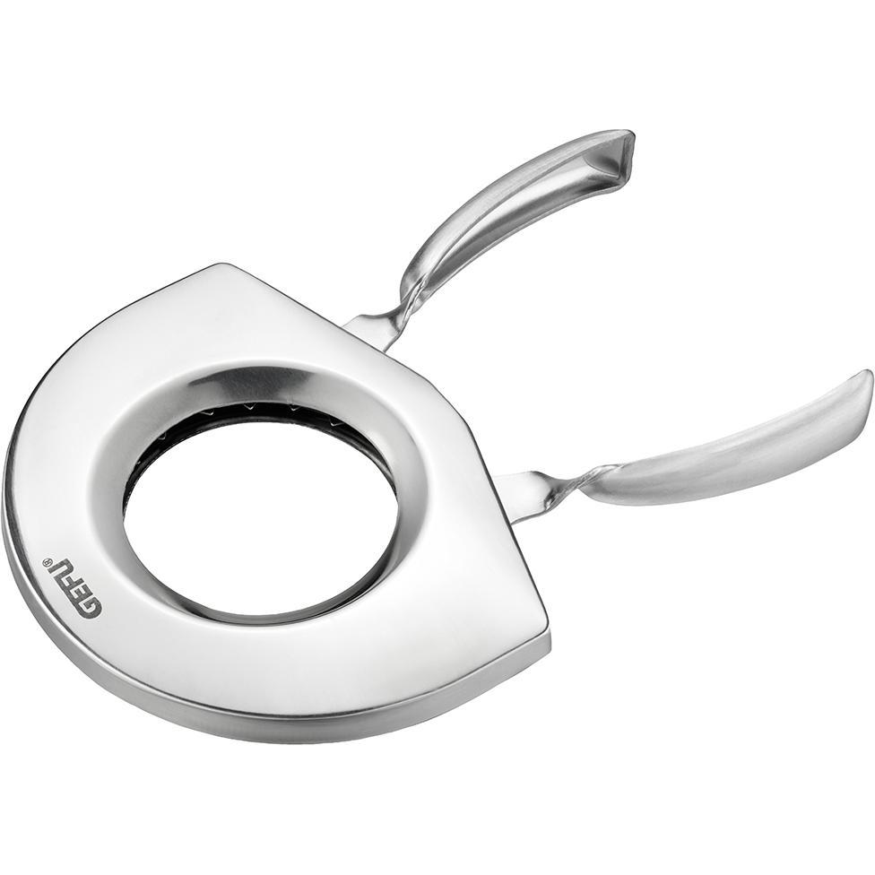 GEFU Eierköpfer SCISO, Küchengadgets, Silber