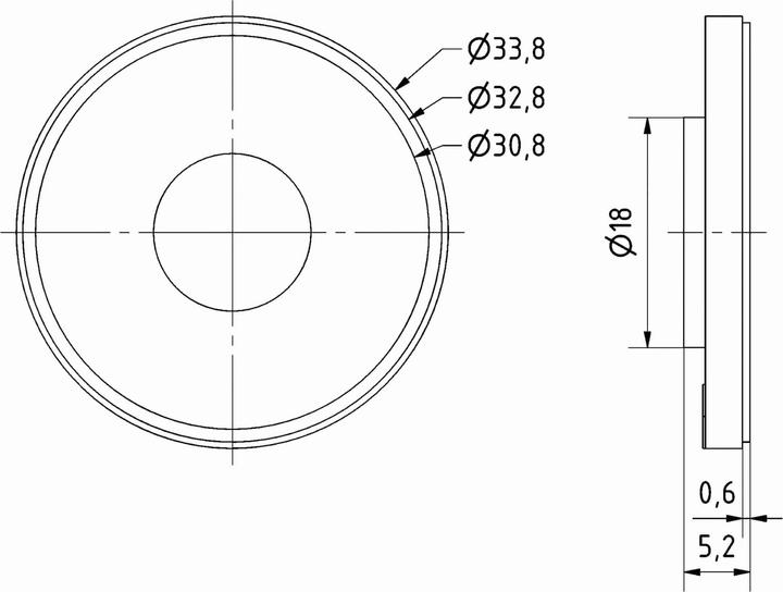 Nutritional values and ingredients Visaton K 34 WP 1.3″ small loudspeaker