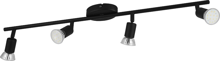Produktbild EGLO 32432 BUZZ-LED LED Spot 4x2,8W 685x65mm Schwarz (960 lm, GU10)