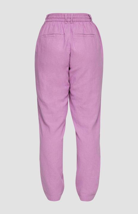 Image du produit S.Oliver Hose Hose aus Leinenmix mit Elastikbund und schmal zulaufendem Bein (46)