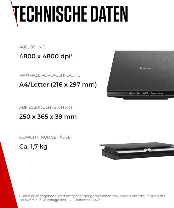 Produktbild Canon LiDE 400 CanoScan (USB)