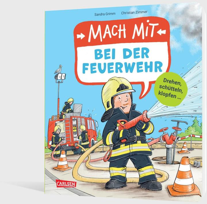 Actual product image Mach mit - Bei der Feuerwehr (German)