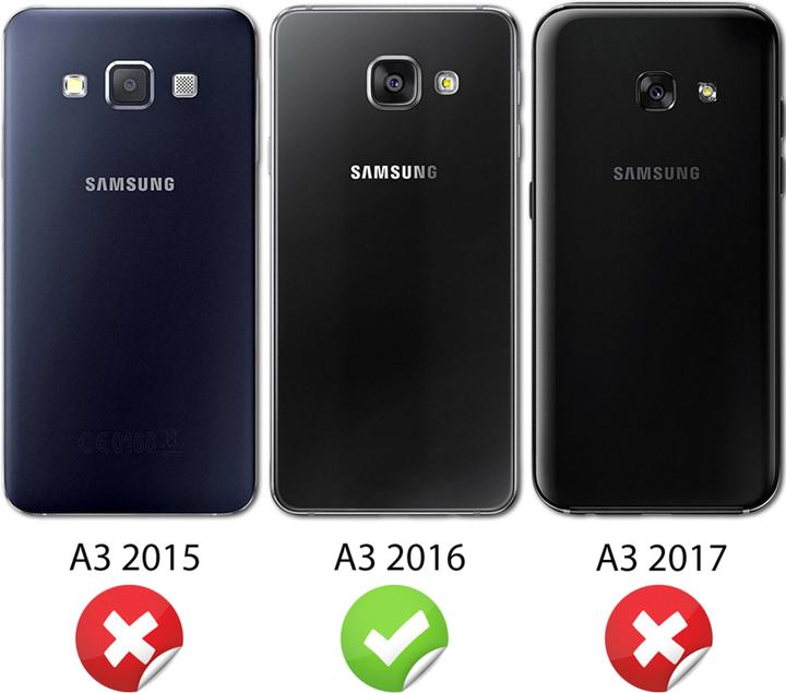 Produktbild Nalia 360 Grad Handyhülle (Samsung Galaxy A3 (2016))