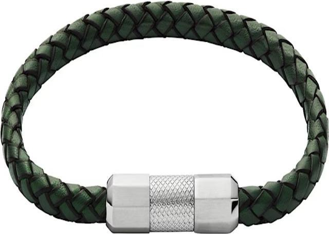 Produktbild Fossil Knox Armband Knurled Texture (20 cm, Edelstahl, Leder)