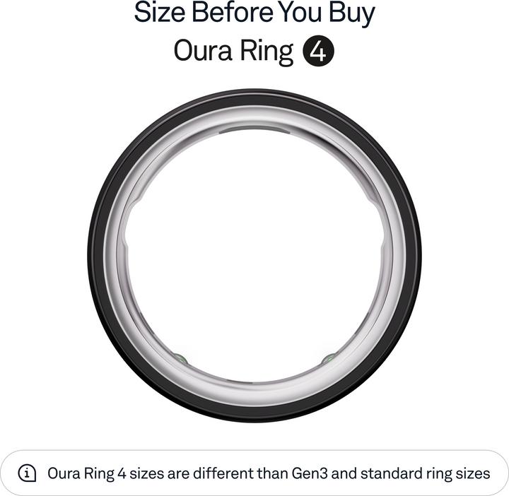 Produktbild Oura Ring 4 (9, Schwarz)