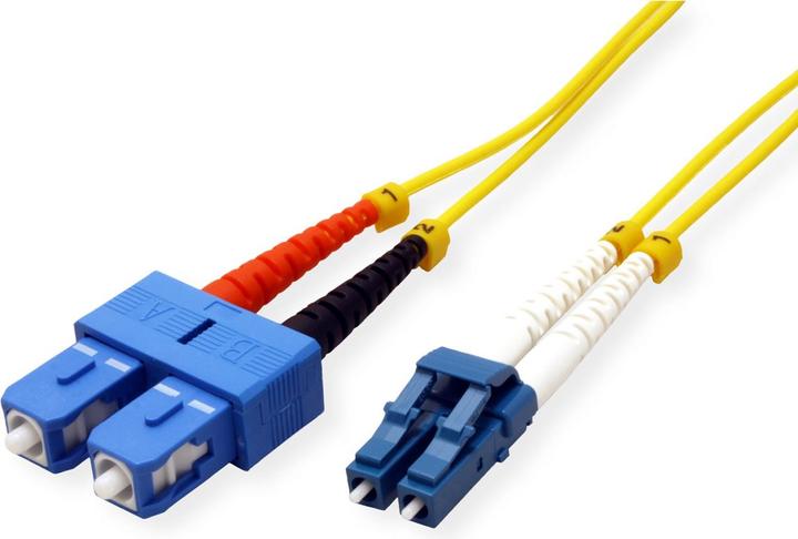 Image du produit Roline Câble patch LC monomode (M) à SC monomode (M) (1 m)