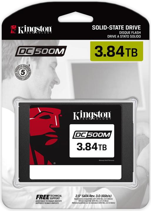Produktbild Kingston DC500M (3840 GB, 2.5")