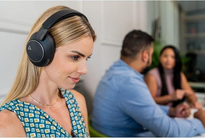 Actual product image Poly Voyager Surround 80 UC USB-C headset + USB-C/A adapter (Wireless, USB-C, Microsoft teams)