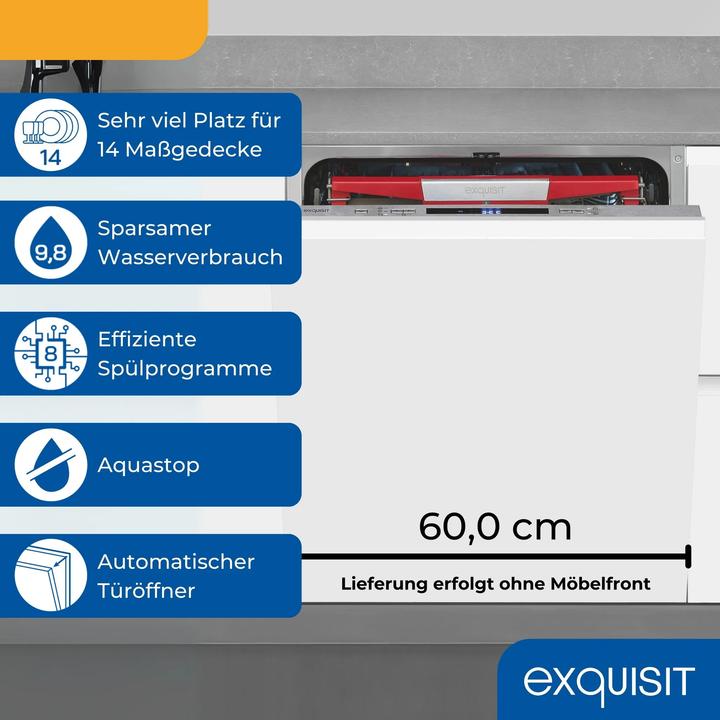 Produktbild Exquisit EXQ EGSP9614-E-031B Geschirrsp