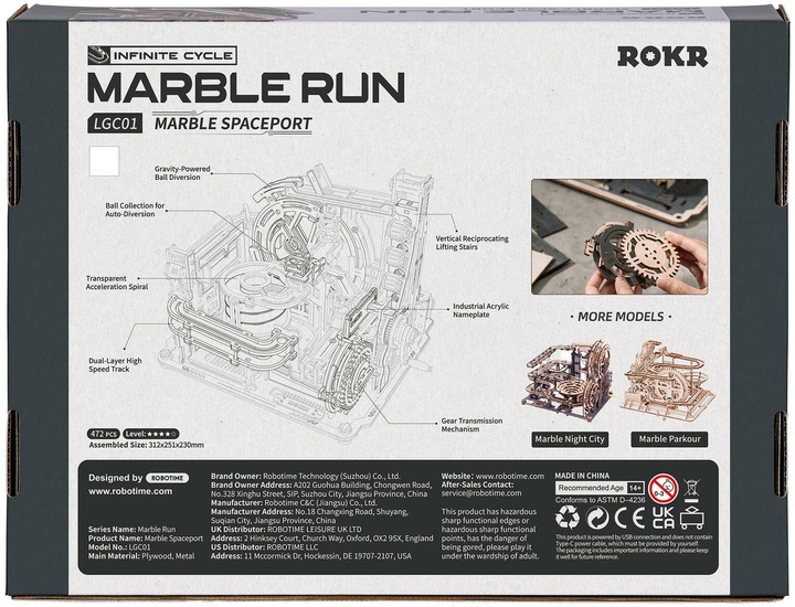 Produktbild Rokr Spaceport Kugelbahn