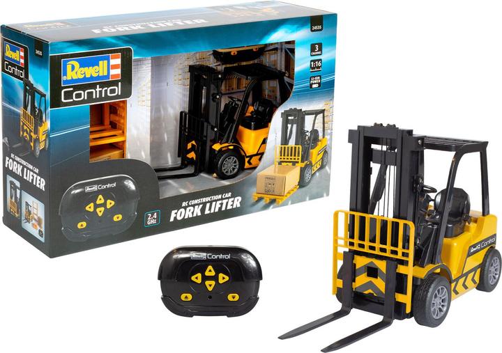 Actual product image Revell RC Construction Car Forklifter