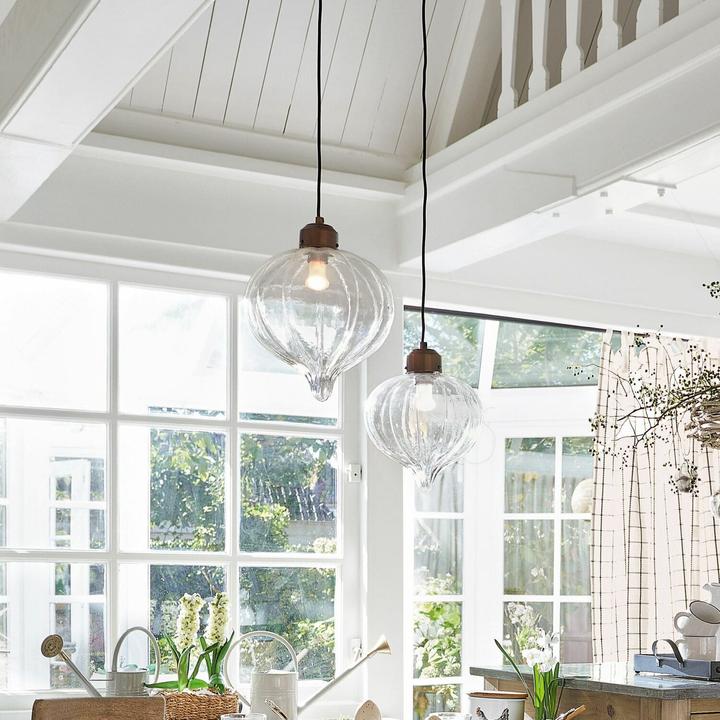 Image du produit Loberon Set de 2 lampes à suspendre Baisse clair (E27)