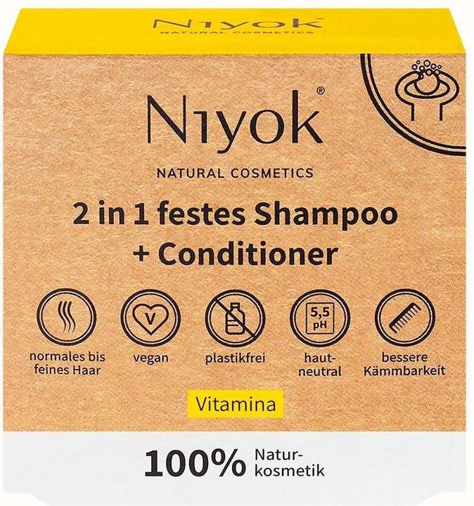 Actual product image Niyok 2in1 Vitamina (Solid shampoo)
