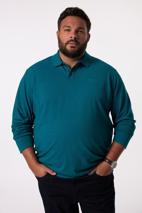 Immagine prodotto Men+ Poloshirt, Bauchfit, Basic, Piqué, Langarm (10XL)