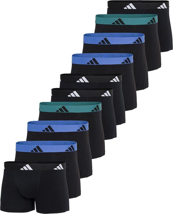 Immagine prodotto adidas 10er Pack Active Flex Cotton Retro Short / Pant (L, confezione da 10)