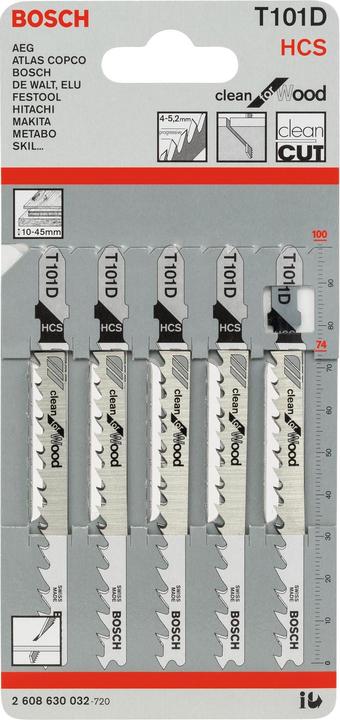 Image du produit Bosch Professional Zubehör T 101 D Clean