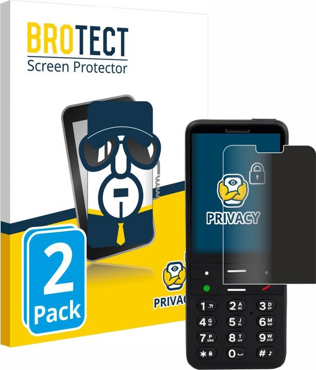 Actual product image BROTECT Privacy Protector (2 Piece, BlindShell Classic 2)