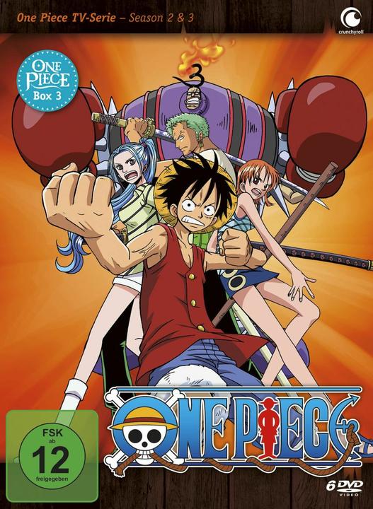 Crunchyroll One Piece BOX #3 (DVD) TV series 62-92, new