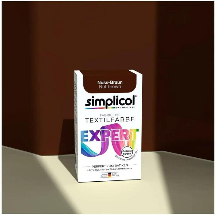 Actual product image Simplicol Textile colour expert (Nut brown, 150 ml)