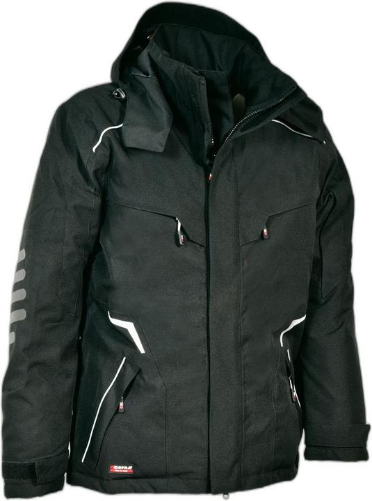 Cofra Winter-Arbeitsjacke wasserdicht Igarka 200 g/m² Schwarz 60
