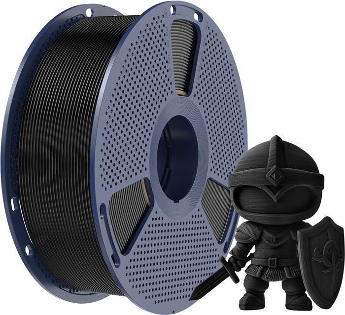 Actual product image Sunlu Filament PLA+ (czarny) (PLA, 1.75 mm)