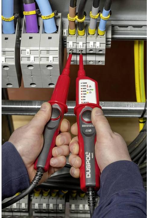 Actual product image Benning DU two-pole voltage tester (CAT IV 600V, CAT III 1000V)