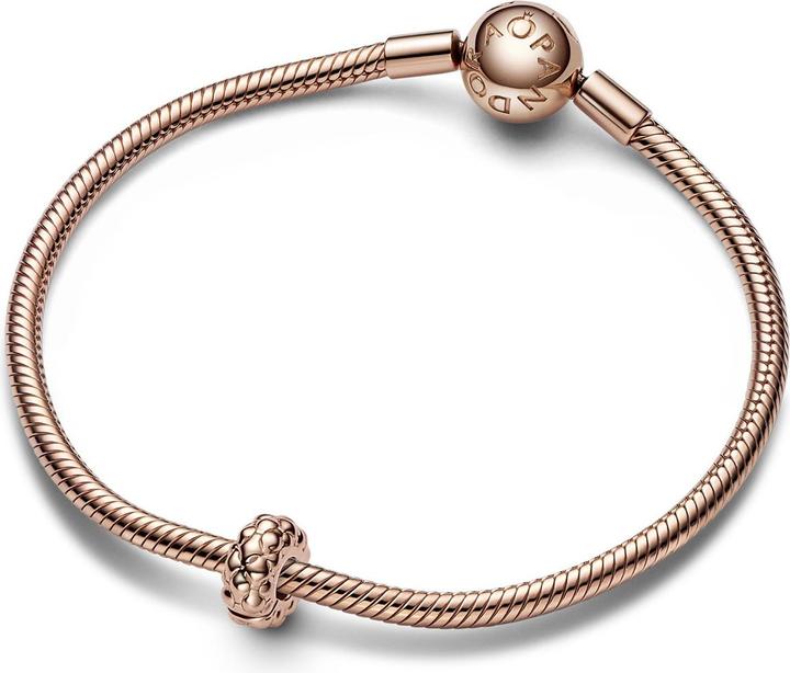 Image du produit Pandora Charm clip clouté (plaqué or rose, Métal)