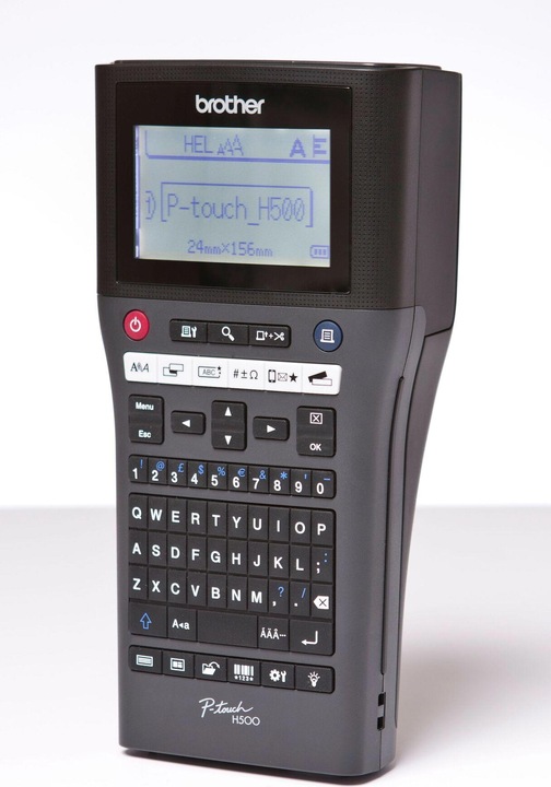 DYMO LabelManager Executive 640 CB Stampante Per Etichette Portatile Con Custodia E 3 Cassette Di Etichette D1 | Etichettatrice Compatta Con Tastiera QWERTY | Connettività Bluetooth E USB