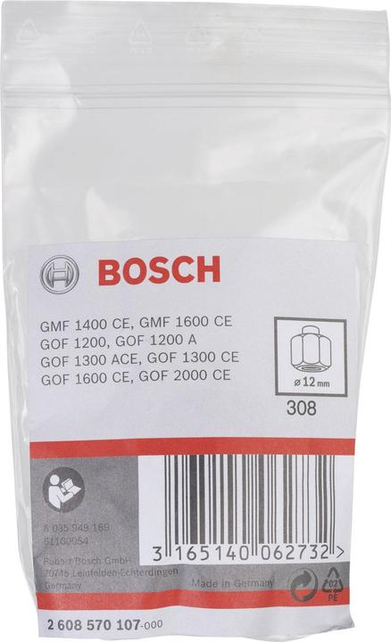 Actual product image Bosch Professional Zubehör Collet, 12 mm, 24 mm