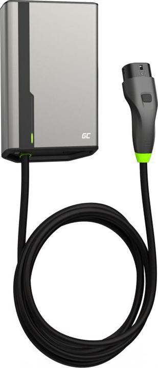 Actual product image GreenCell Green Cell EVGC021A2275 Charging station for electric vehicles Grey Aluminium Wall 3 Built-in (Type 2, 22 kW, 32 A)