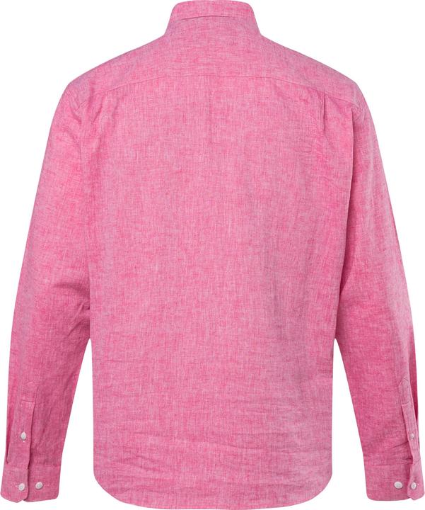 Produktbild Boston Park Leinenmix-Hemd, Langarm, Streifen, Kentkragen, Comfort Fit (5XL)