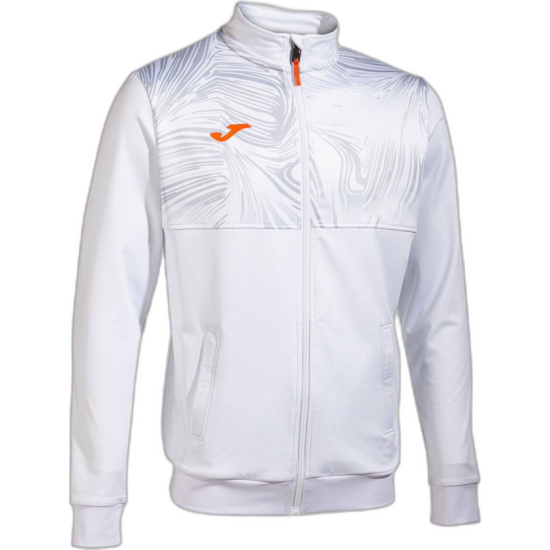 Joma, Herren, Sportshirt, trainingsjacke challenge (XXL), Weiss, XXL