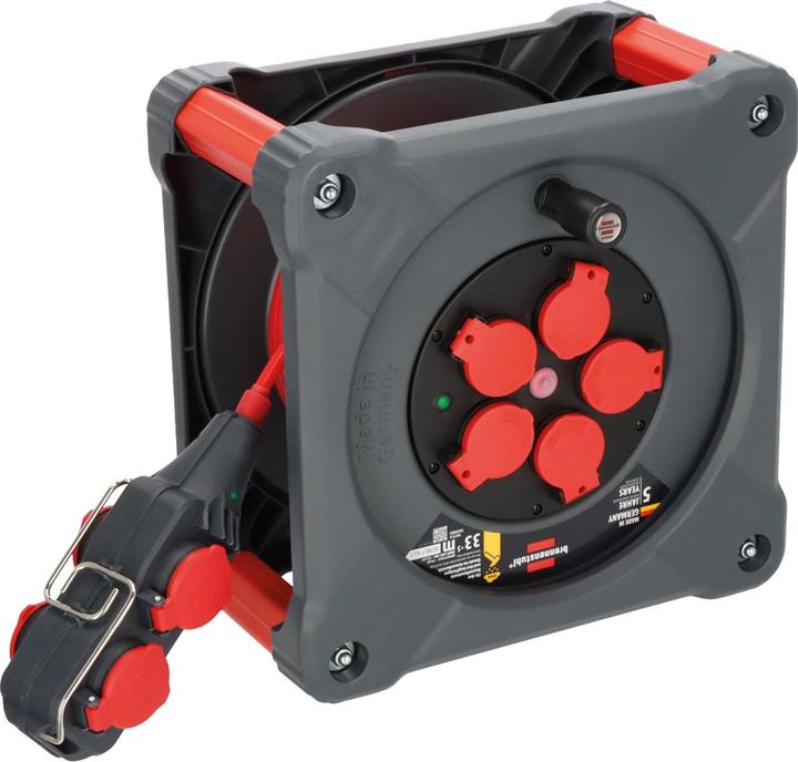 Immagine prodotto Brennenstuhl Avvolgicavo professionale con protezione antiribaltamento totale (33 m, 2.50 mm².)