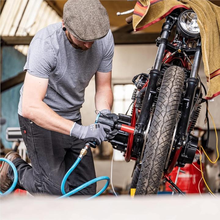 Image du produit HAZET Clé à chocs · extra-courte 9012M ∙ Couple de desserrage maximal : 1100 Nm ∙ Carré massif 12,5…