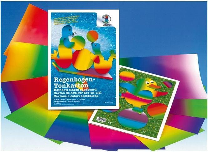 Produktbild Ursus Regenbogen-Tonkarton (170 g/m², 1x)