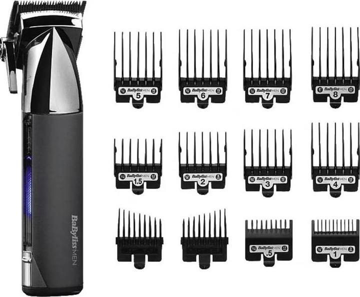 Productafbeelding BaByliss E996E haartrimmer/knipper Antraciet