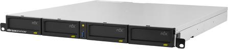 Actual product image Tandberg Data Tandberg RDX QuikStation 4 RM 4-Bay, 4x 1Gb Ethernet, removable disk array, 1U rackmount